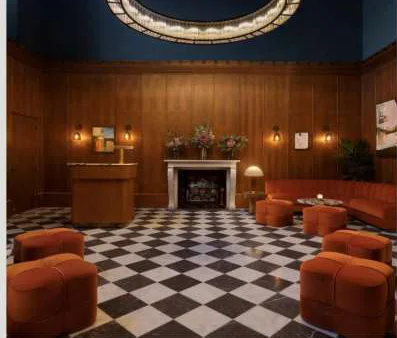 Reception after refurbishment